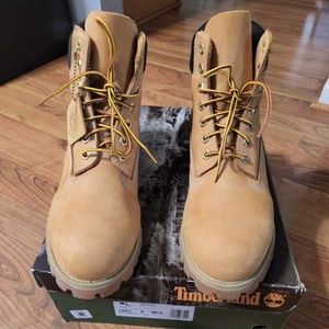 Men's Timberland Boots Waterproof  - Wheat - Size 9